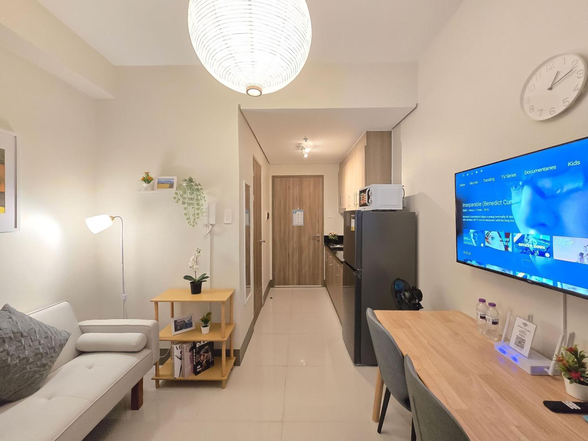 1Br Unit Condotel W Balcony Fame Residences #Fm64 마닐라 외부 사진