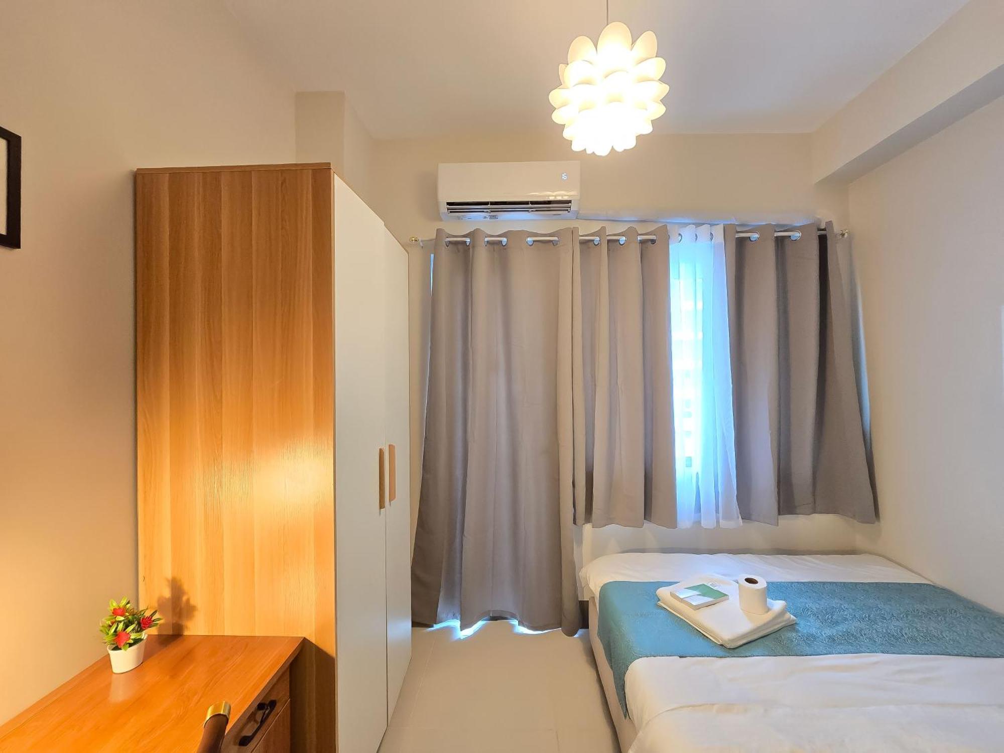 1Br Unit Condotel W Balcony Fame Residences #Fm64 마닐라 외부 사진