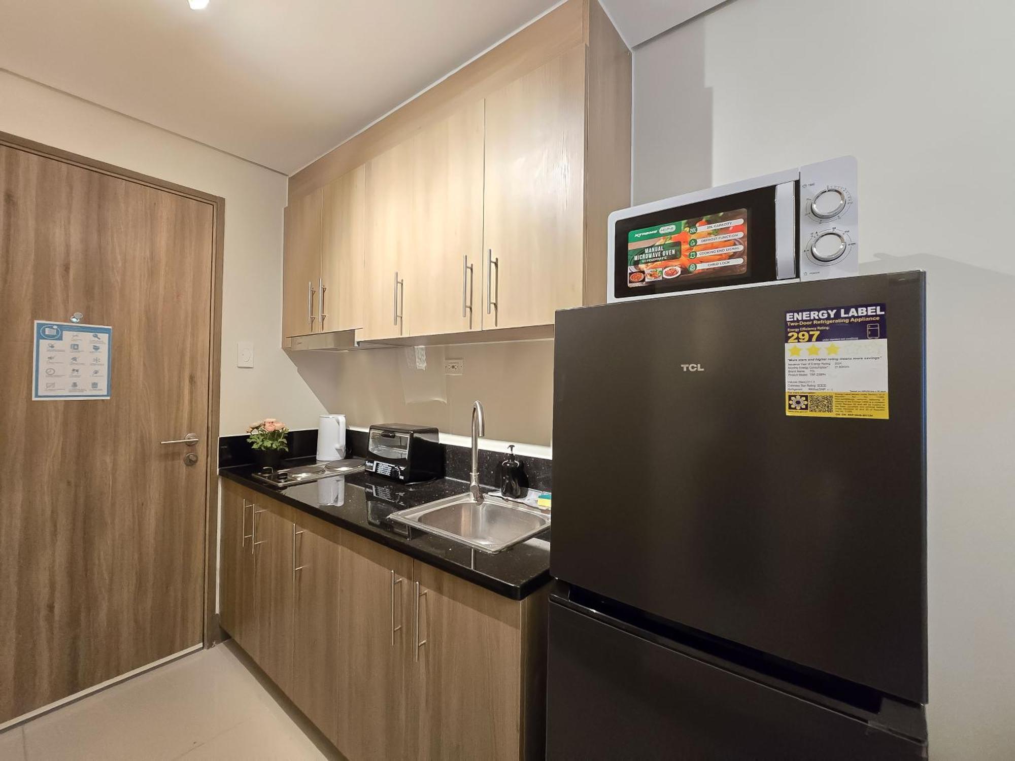 1Br Unit Condotel W Balcony Fame Residences #Fm64 마닐라 외부 사진