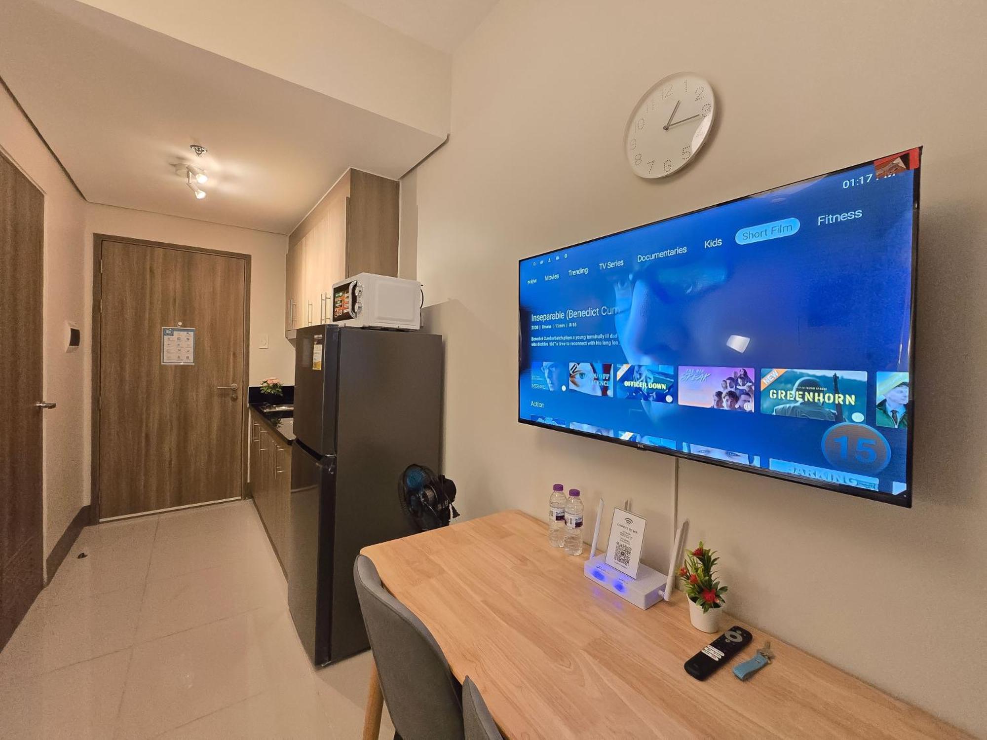 1Br Unit Condotel W Balcony Fame Residences #Fm64 마닐라 외부 사진