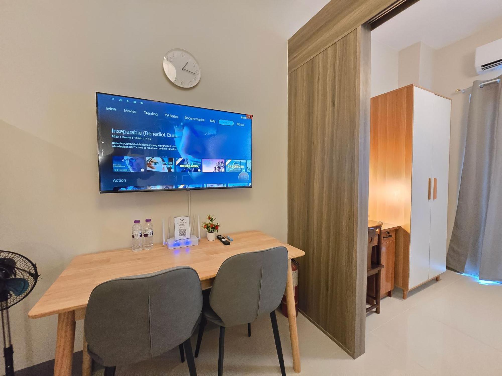 1Br Unit Condotel W Balcony Fame Residences #Fm64 마닐라 외부 사진